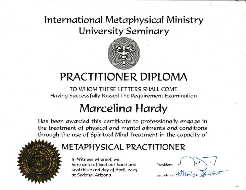 About 4 metaphysical practitioner