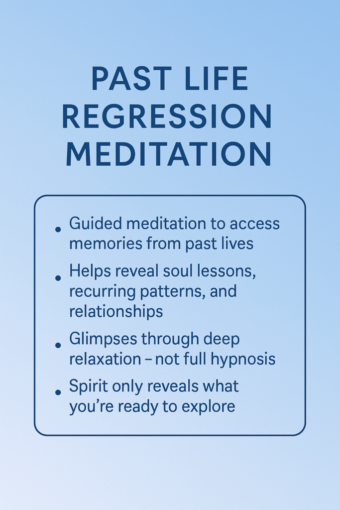 past life regression meditation 