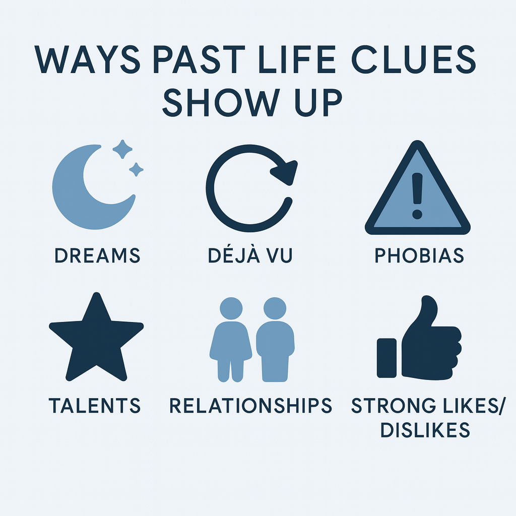Past Lives Guide To Soul Memories, Reincarnation, Karma, And Healing 2 ways past like clues show up
