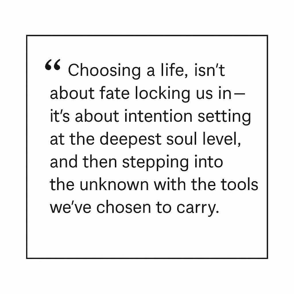 choosing a life reincarnation
